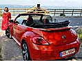 Monika M. , Hausfrau aus 82396 Pähl mit Ihrem Volkswagen Beetle Cabrio Jahreswagen aus Wolfsburg
