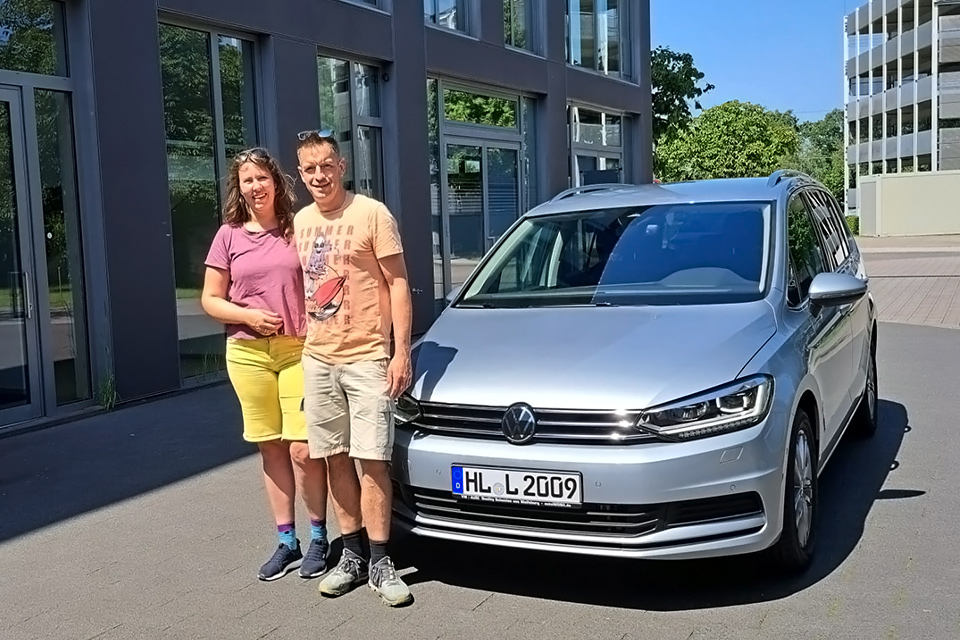 Auf Empfehlung zu autoWOBil.de: Nina und Stefan L. aus 23569 Lübeck