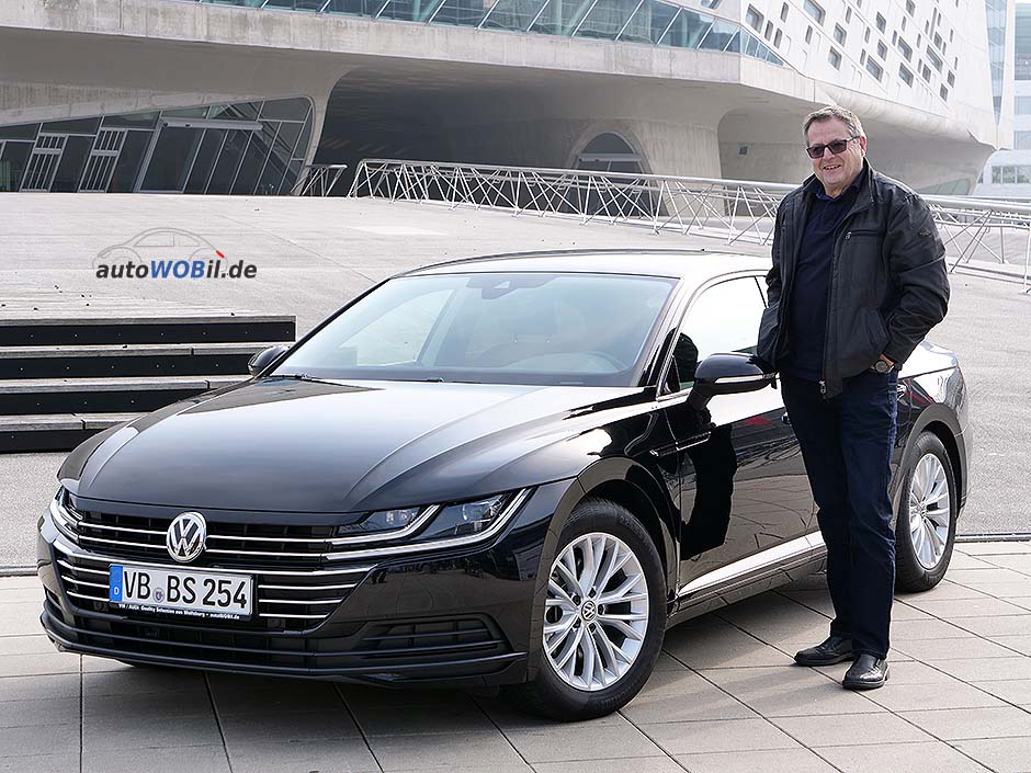 Berthold Sch. aus Grünberg / Hessen über seinen neuen VW ARTEON von autoWOBil.de Jahreswagenzentrale: "Der neue Arteon ist einfach nur "Sagenhaft!" 