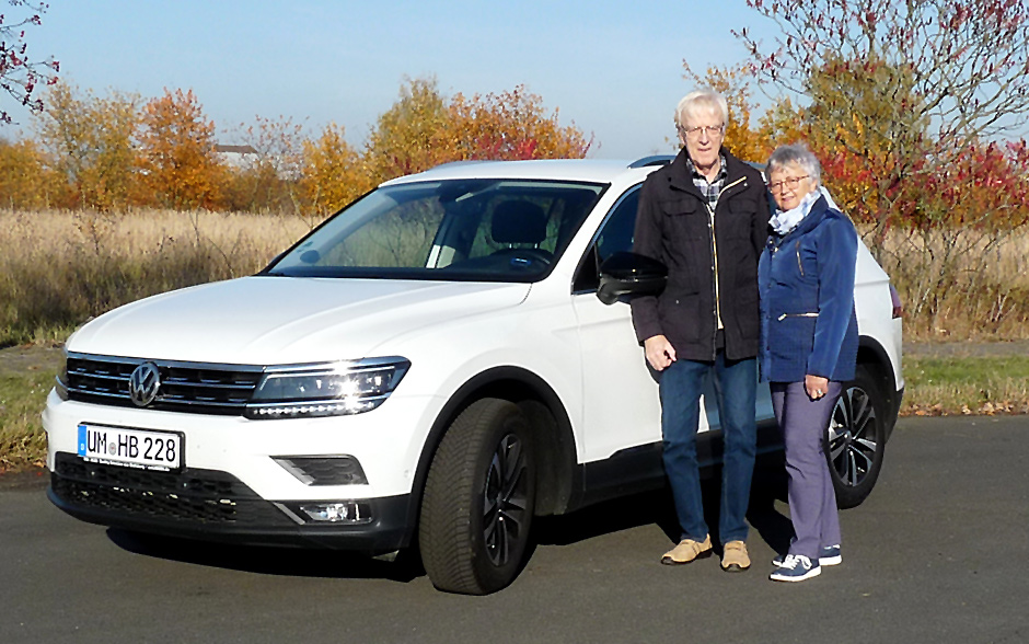 Brunhilde und Hartmut D. aus 16303 Schwedt/Oder mit Ihrem Tiguan IQ.DRIVE