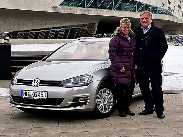 VW Golf Variant Highline - Können autoWOBil.de uneingeschränkt weiterempfehlen: Britta u. Karlheinz G. aus Kronberg / Hessen